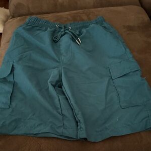 Ocean Blue Men's Swim Trunks